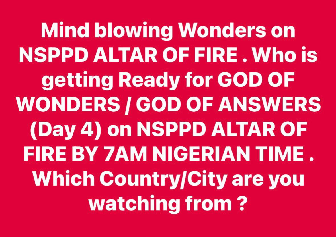@Pastor Jerry Eze