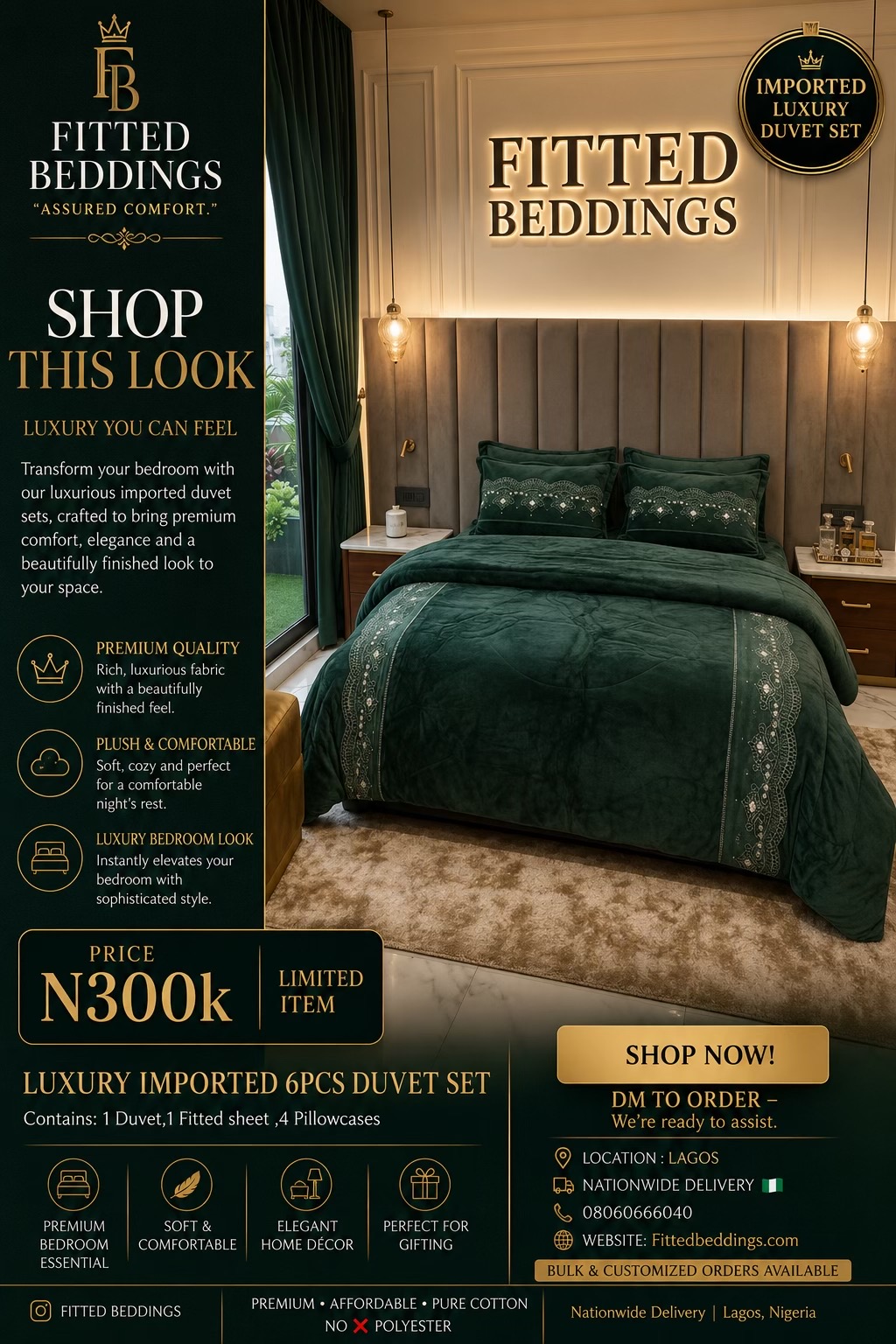 @fitted beddings