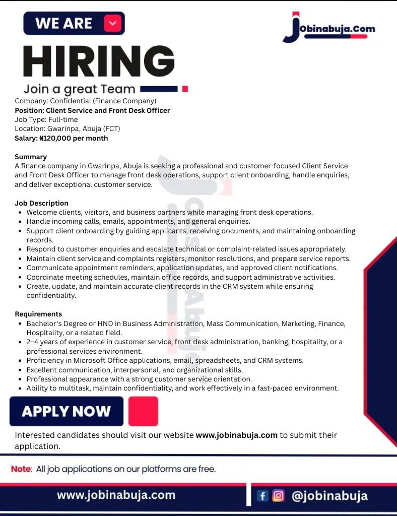 @Jobs in Abuja