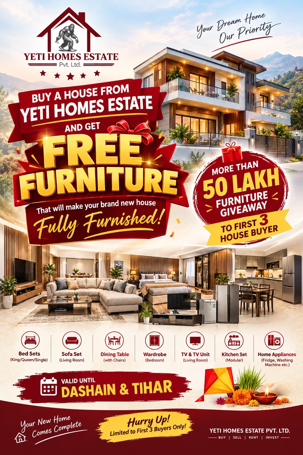 @Yeti Homes Estate