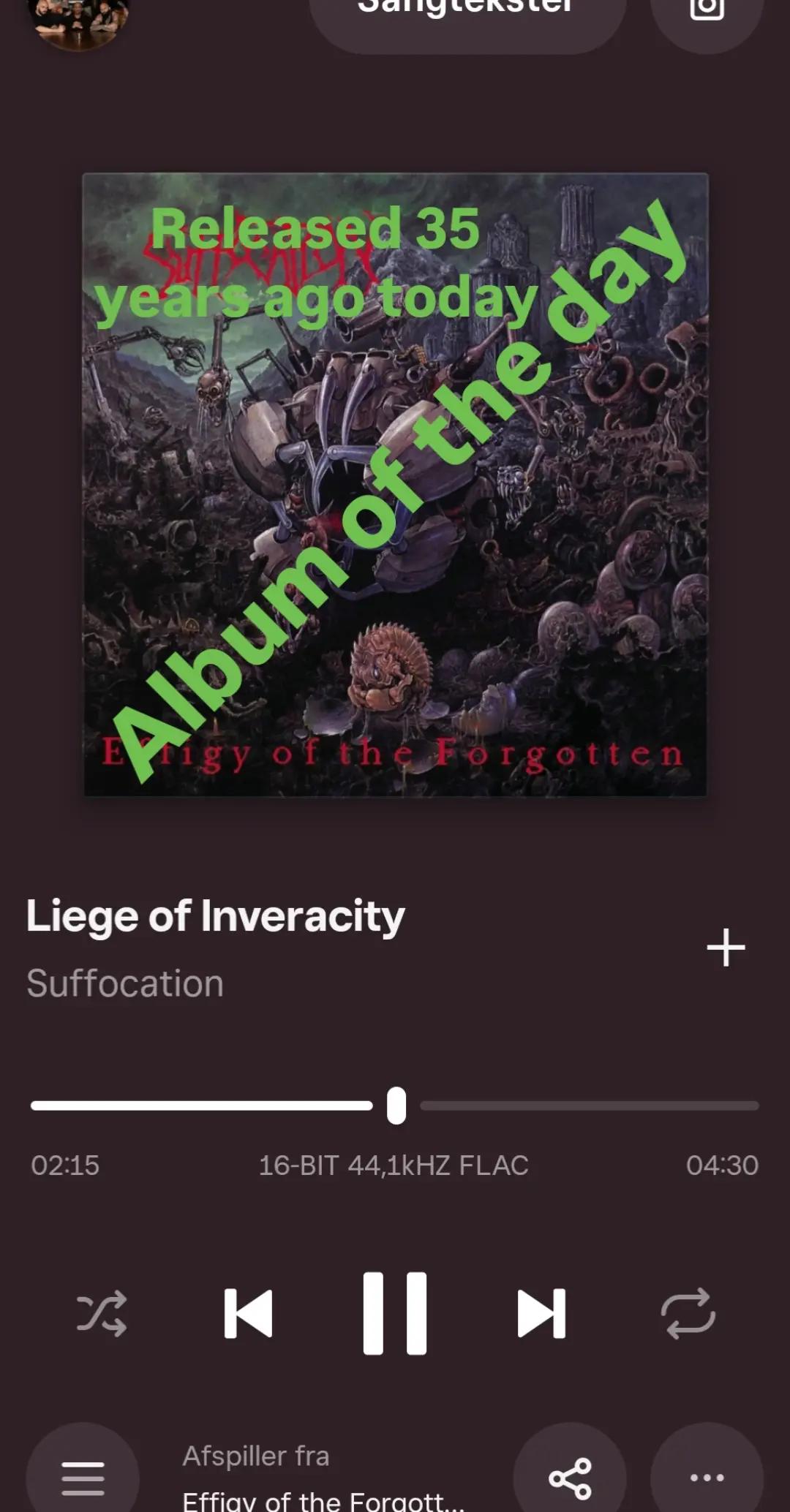 @Album of the day