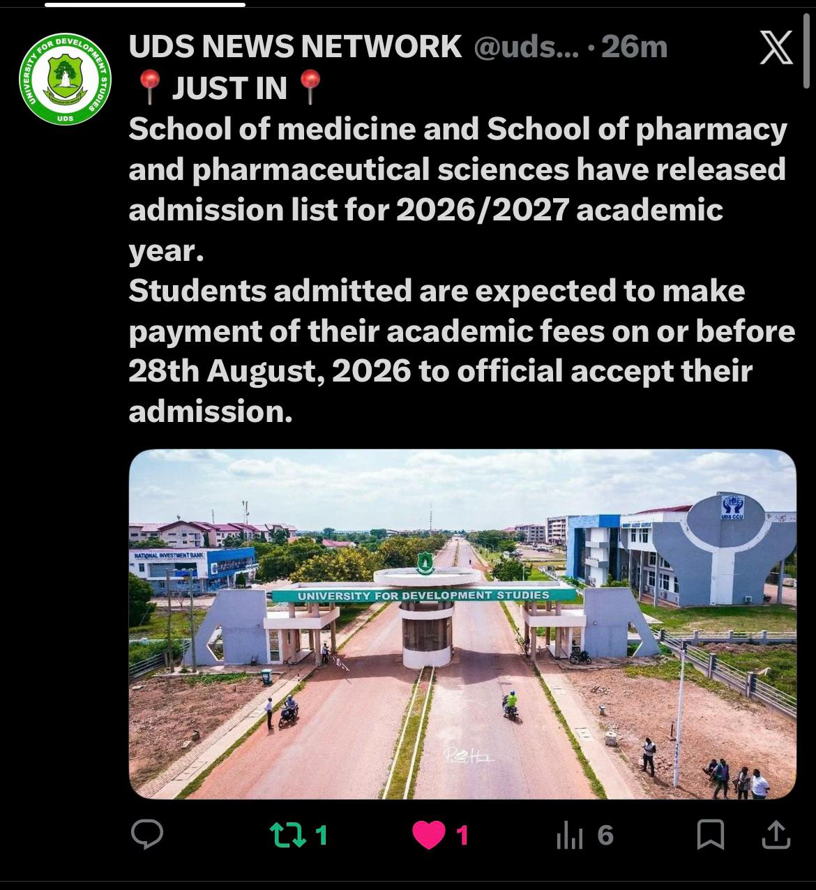 @UDS  NEWS🗞️ NETWORK 📰