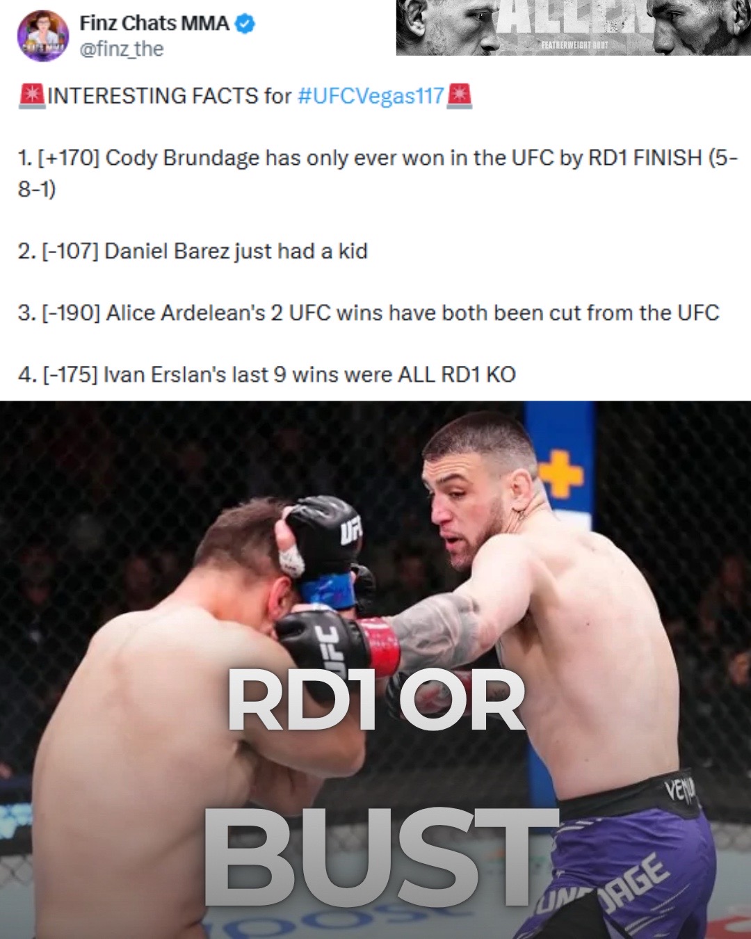 @Finz Chats MMA