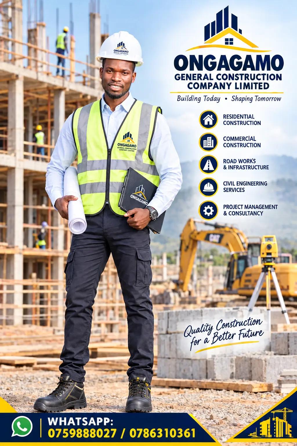 @ONGAGAMO CONSTRUCTION COMPANY