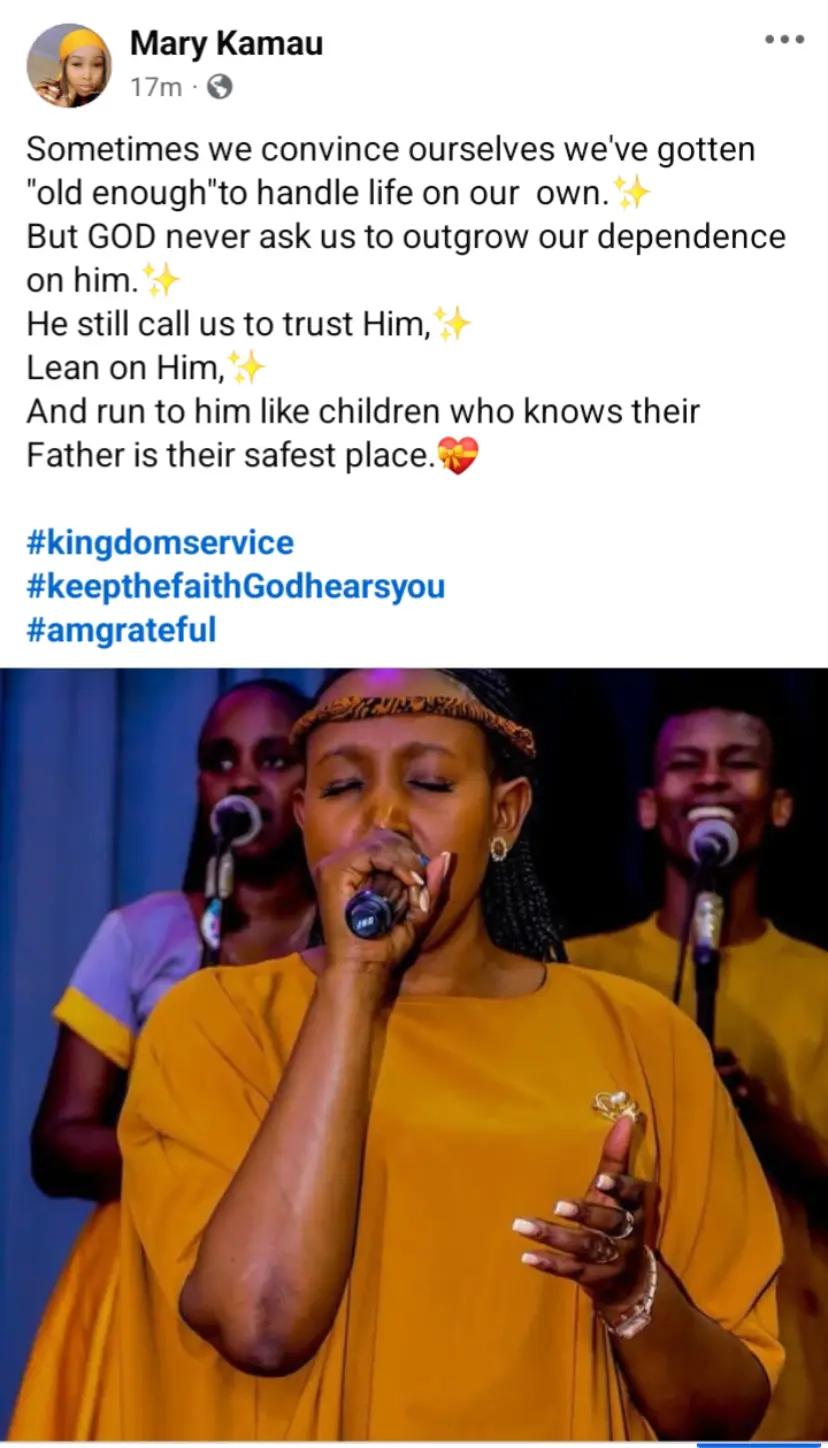 @Mary Kamau