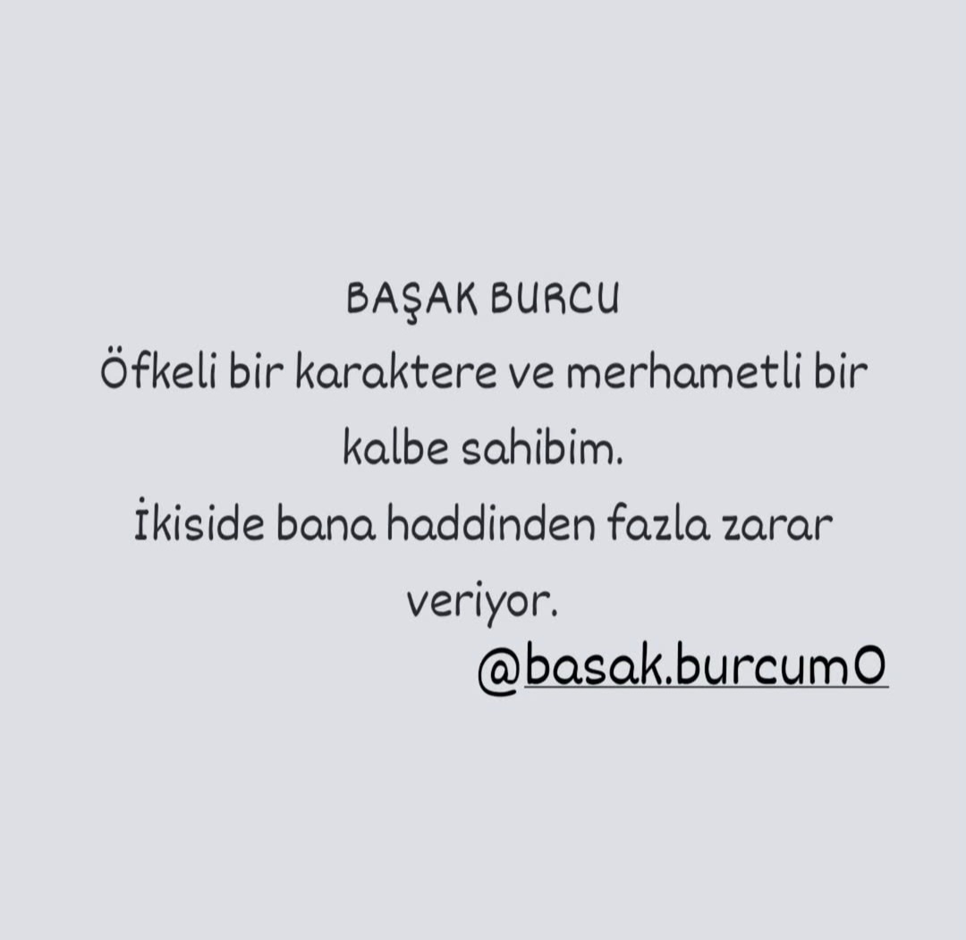@♍ Başak Burcu ♍