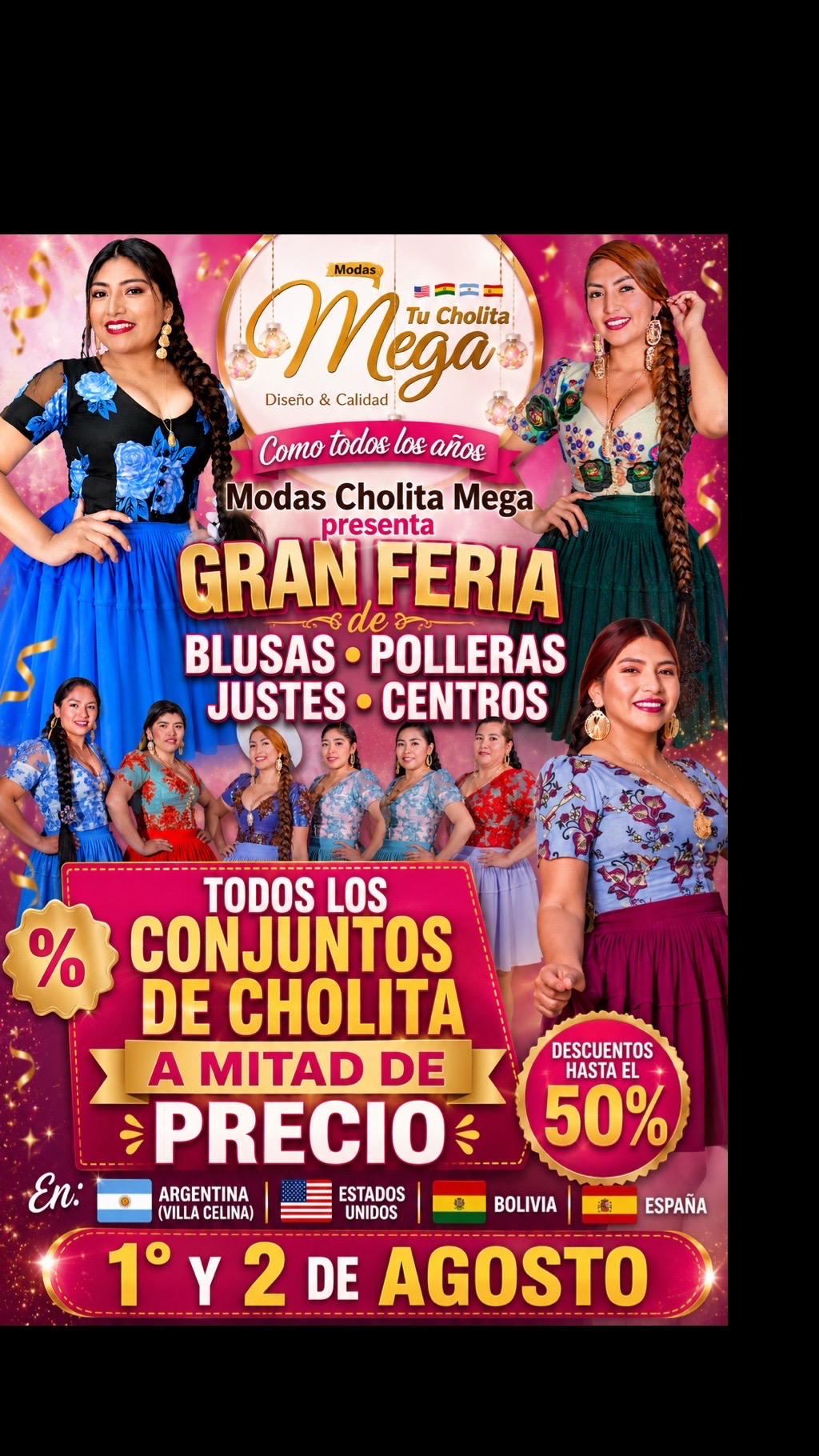 @Modas Cholita Mega✈️🌎