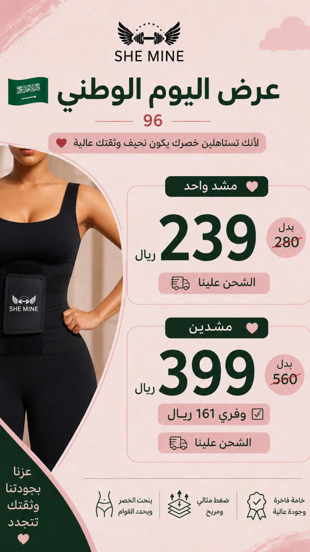 @مشدات نسائية SHE MINE