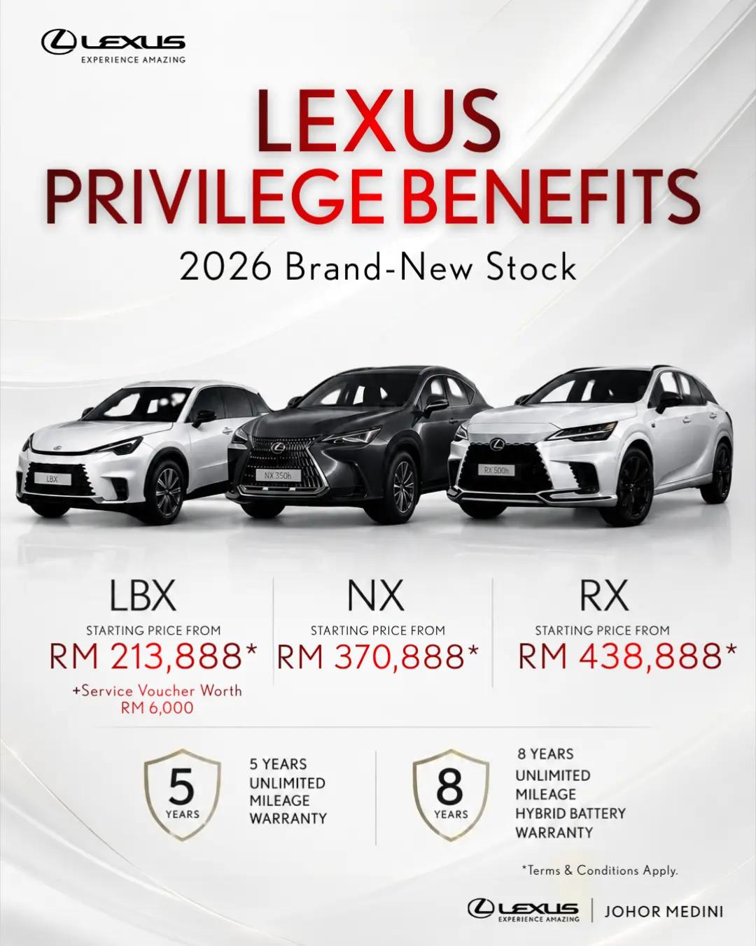 @LEXUS JOHOR MEDINI