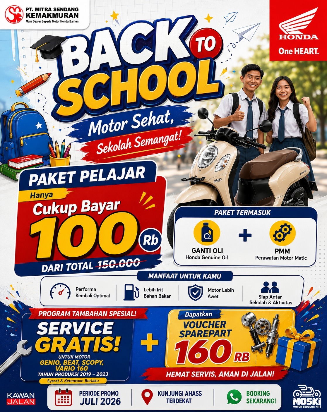 @Honda Senama Ciruas