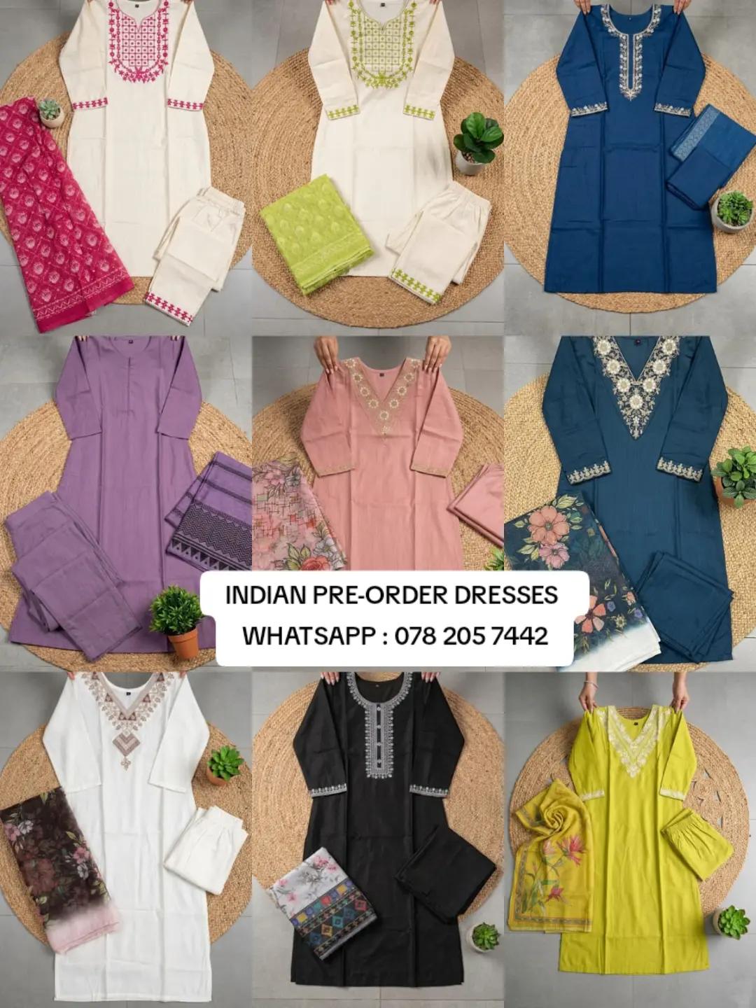 @🛍️INDIAN PRE ORDER DRESSES🛍️