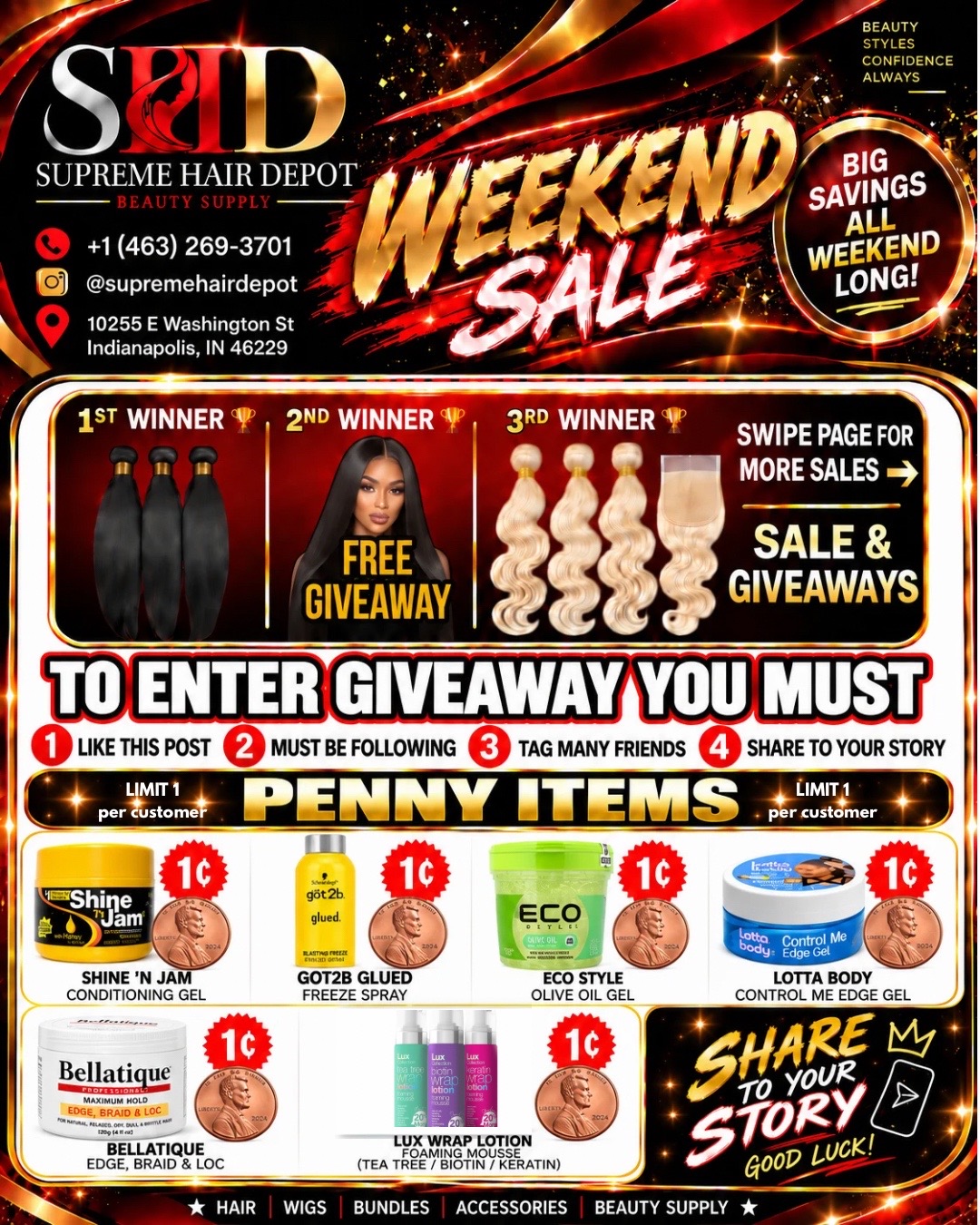 @Supreme hair depot