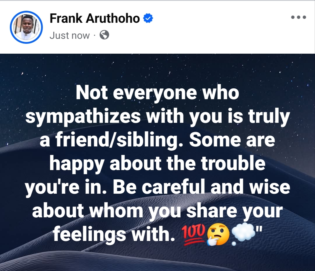 @Prophet Frank Aruthoho