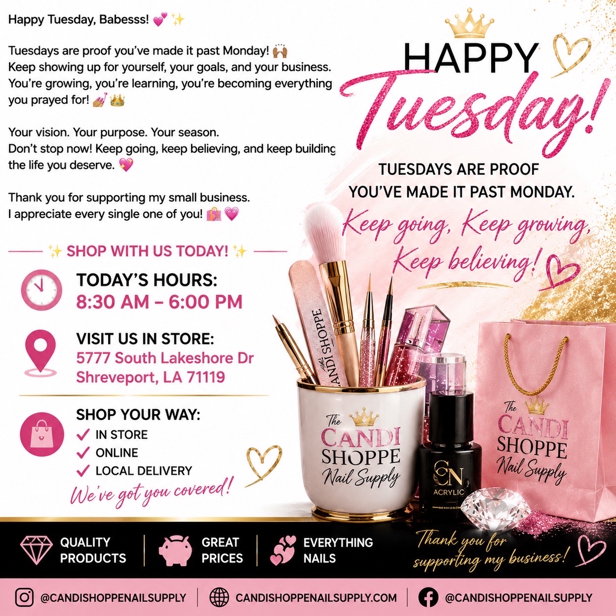@Candi Shoppe Nail Supply