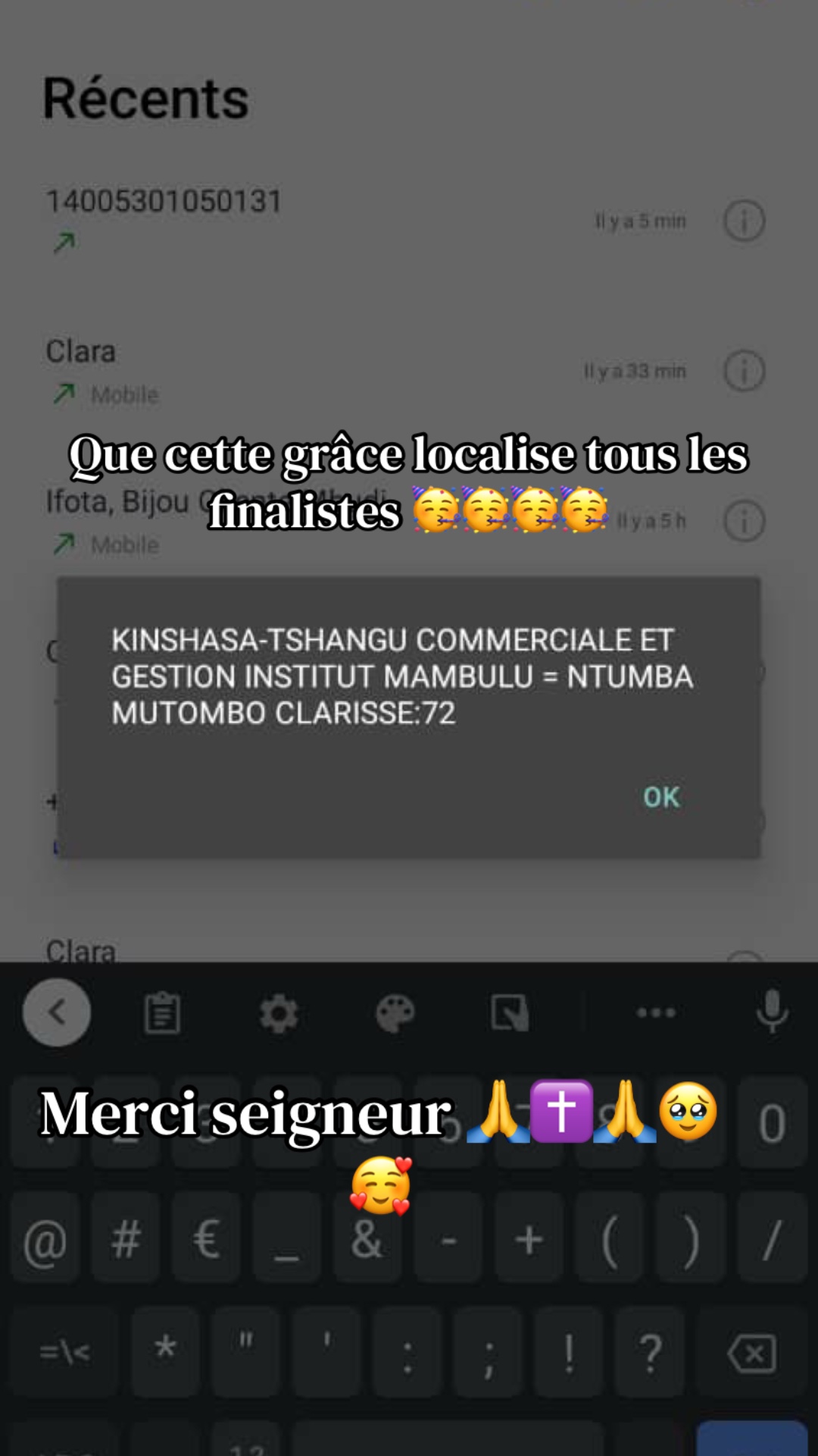 @La souriante ☺️🥹🥰❤️😍❣️