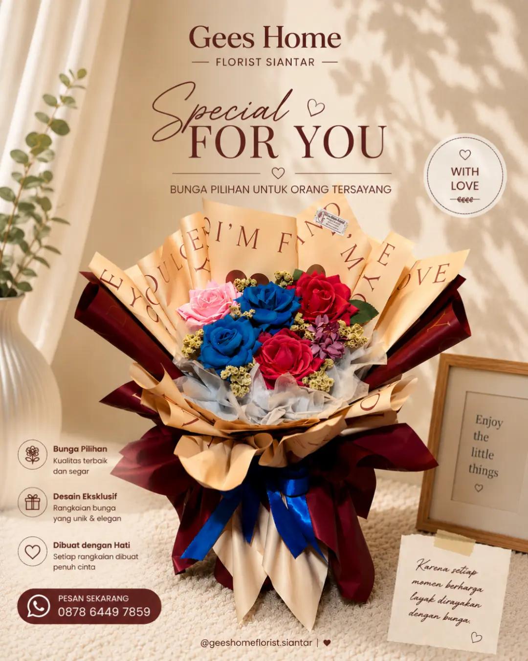 @Gees Home Florist Siantar