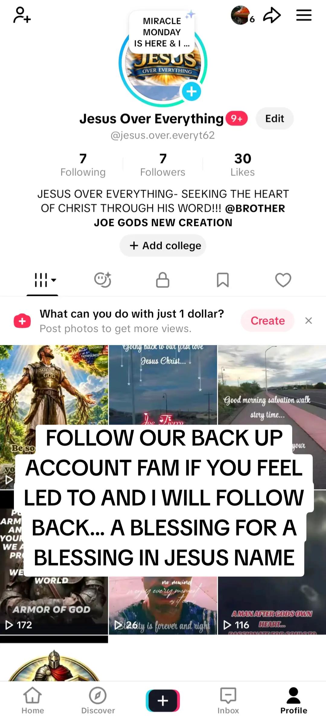 @BROTHER JOE GODS NEW CREATION