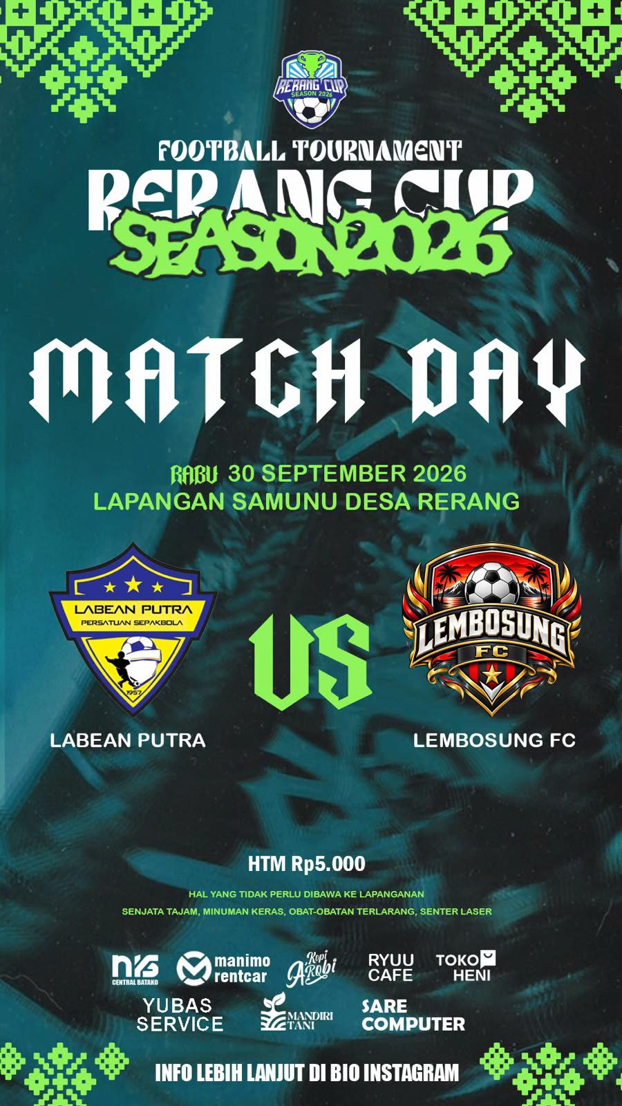 @RERANG CUP 1