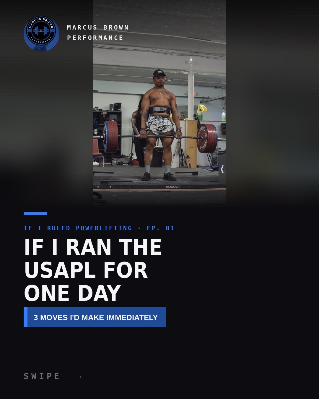@Marcus | Powerlifting Coach