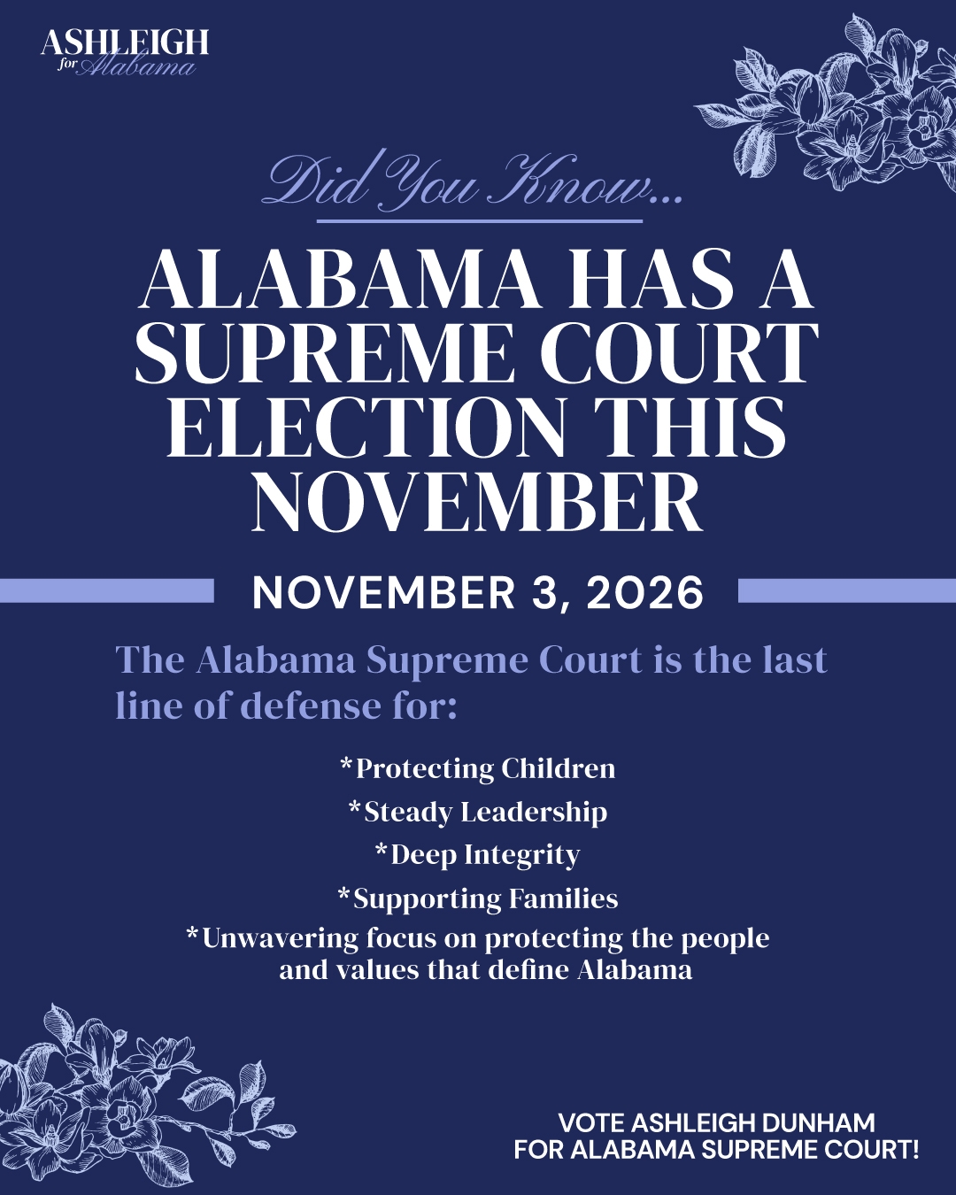 @AshLeighforAlabama