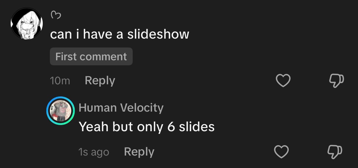 @human velocity