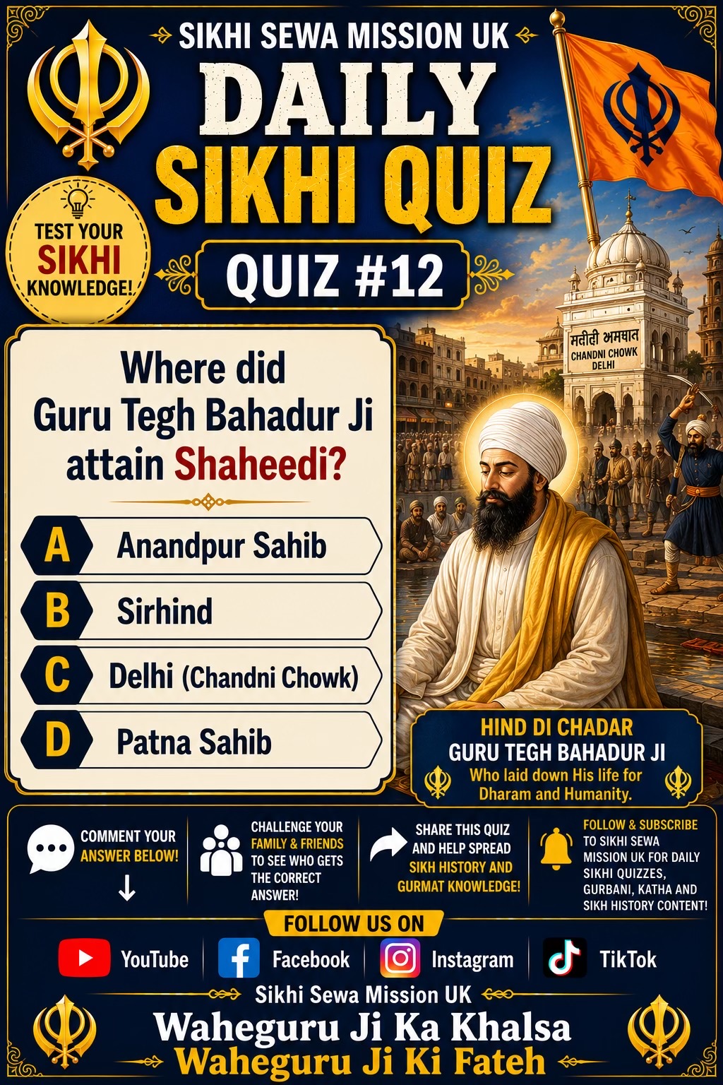 @Sikhi sewa mission Uk