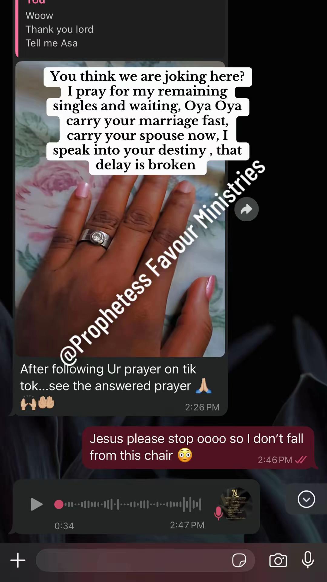@Prophetess Favour Official