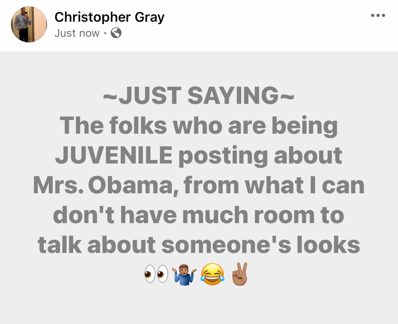 @Christopher Gray