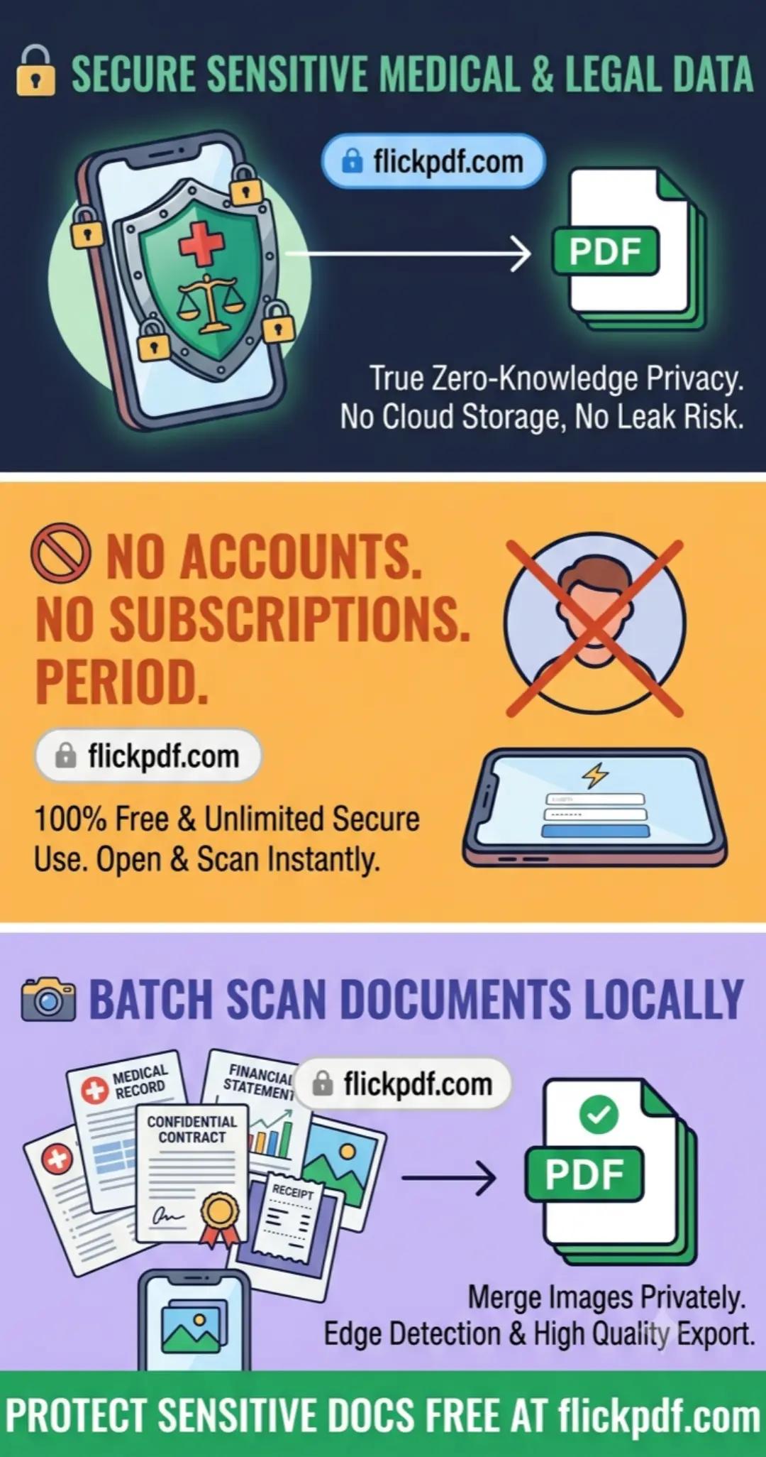 @FlickPDF | No-Cloud PDF Tool
