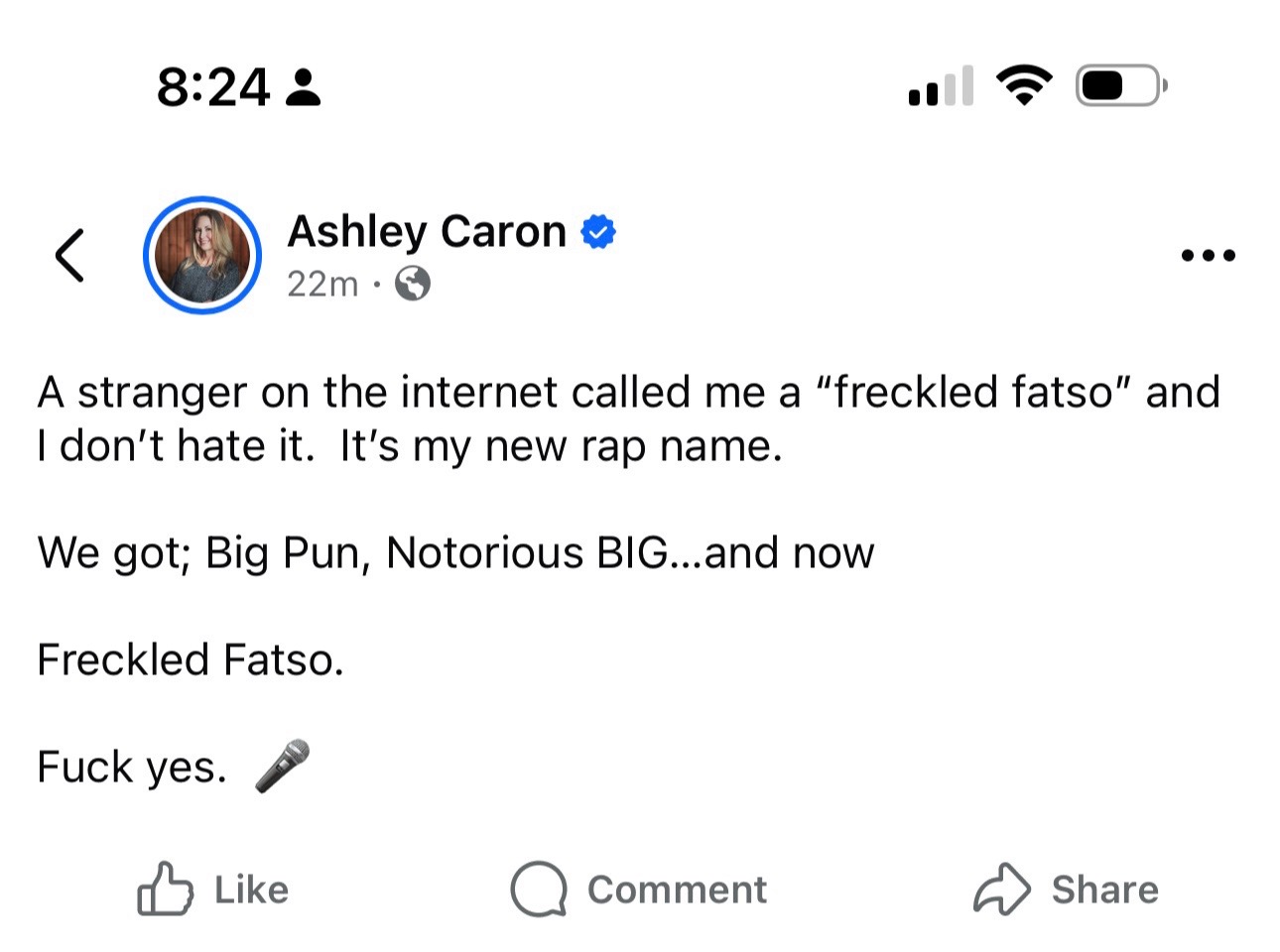 @Ashley Caron
