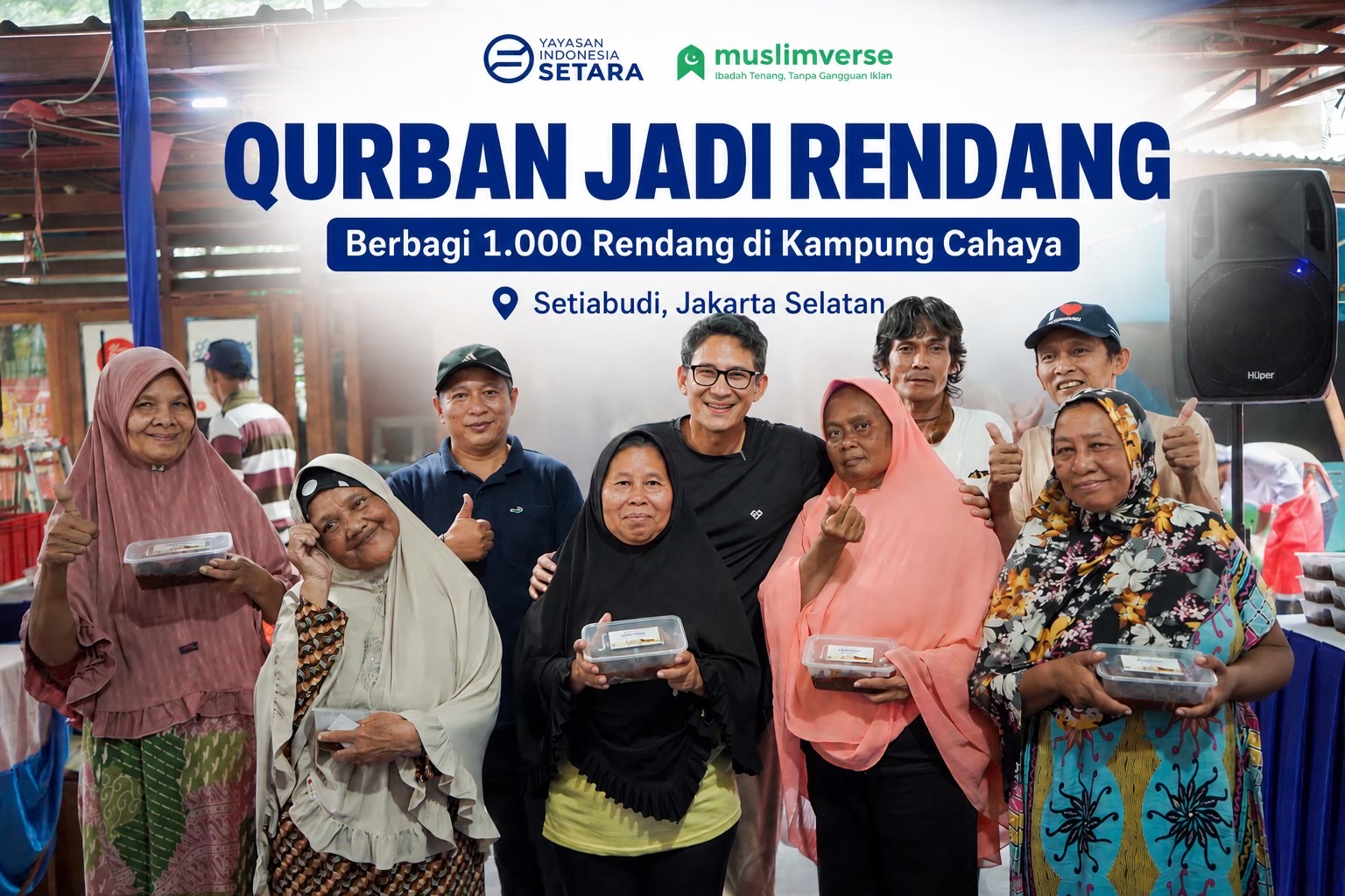 @Sandiaga Uno