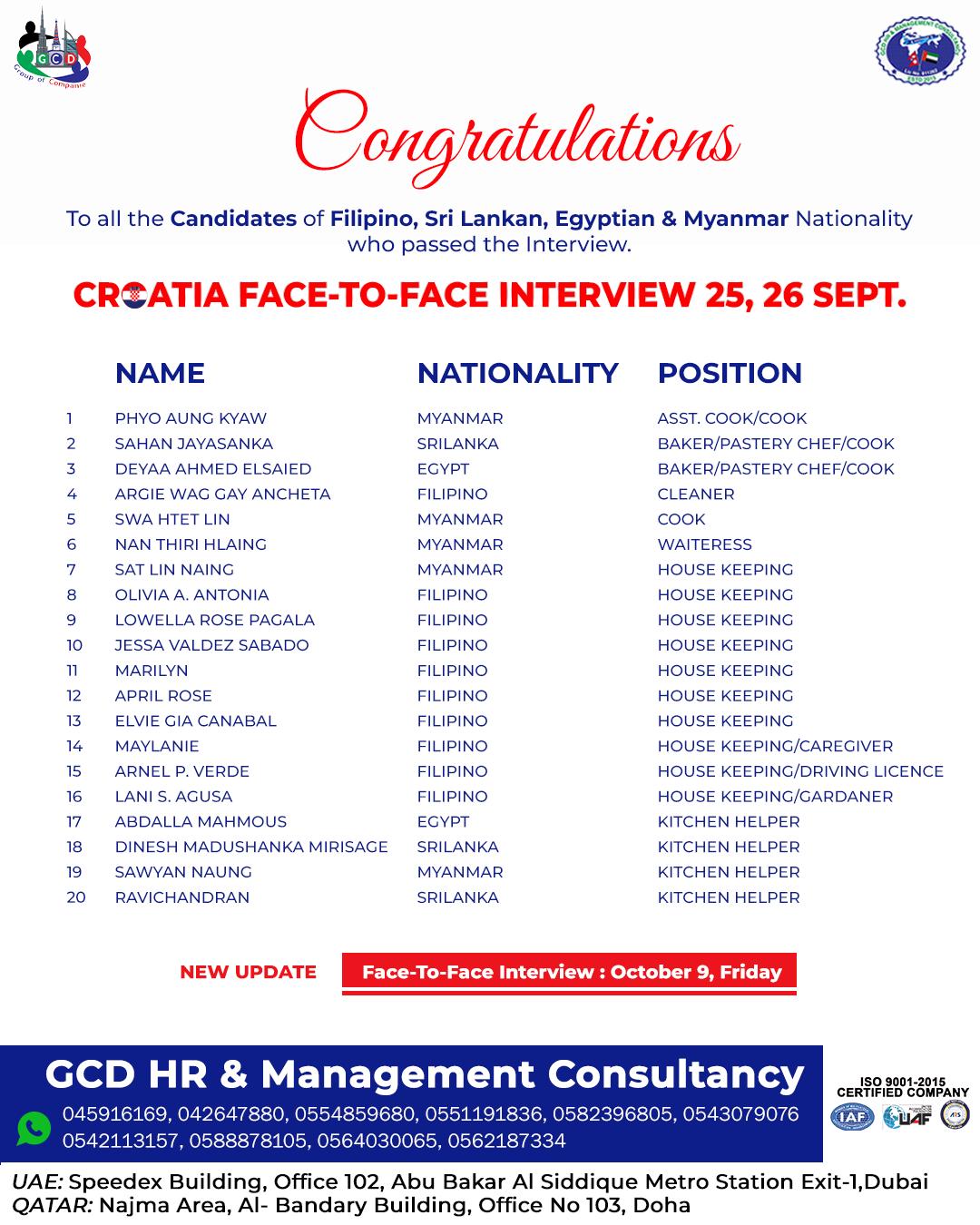 @GCD HR & MGM CONSULTANCY