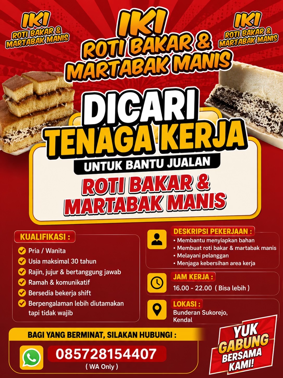 @BAKUL IKI ROTI BAKAR