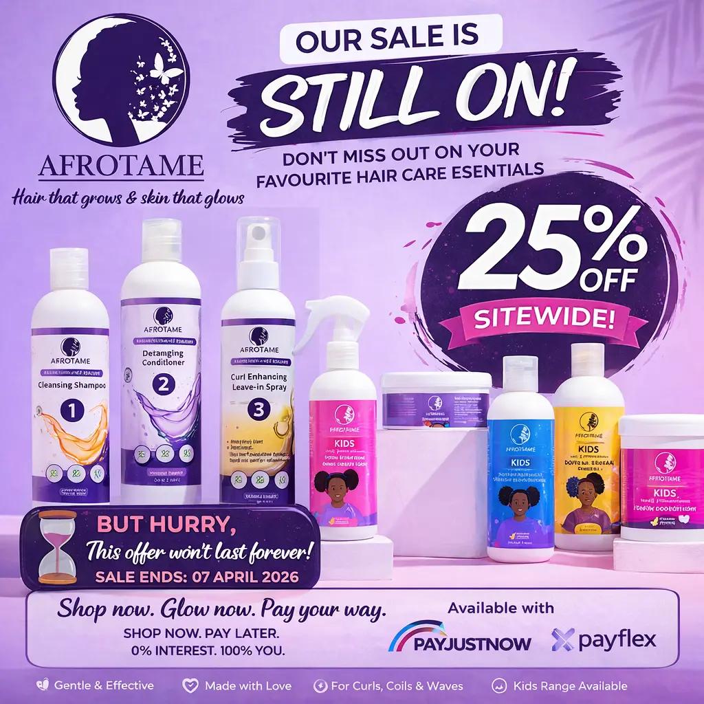 @Afrotame Hair Care