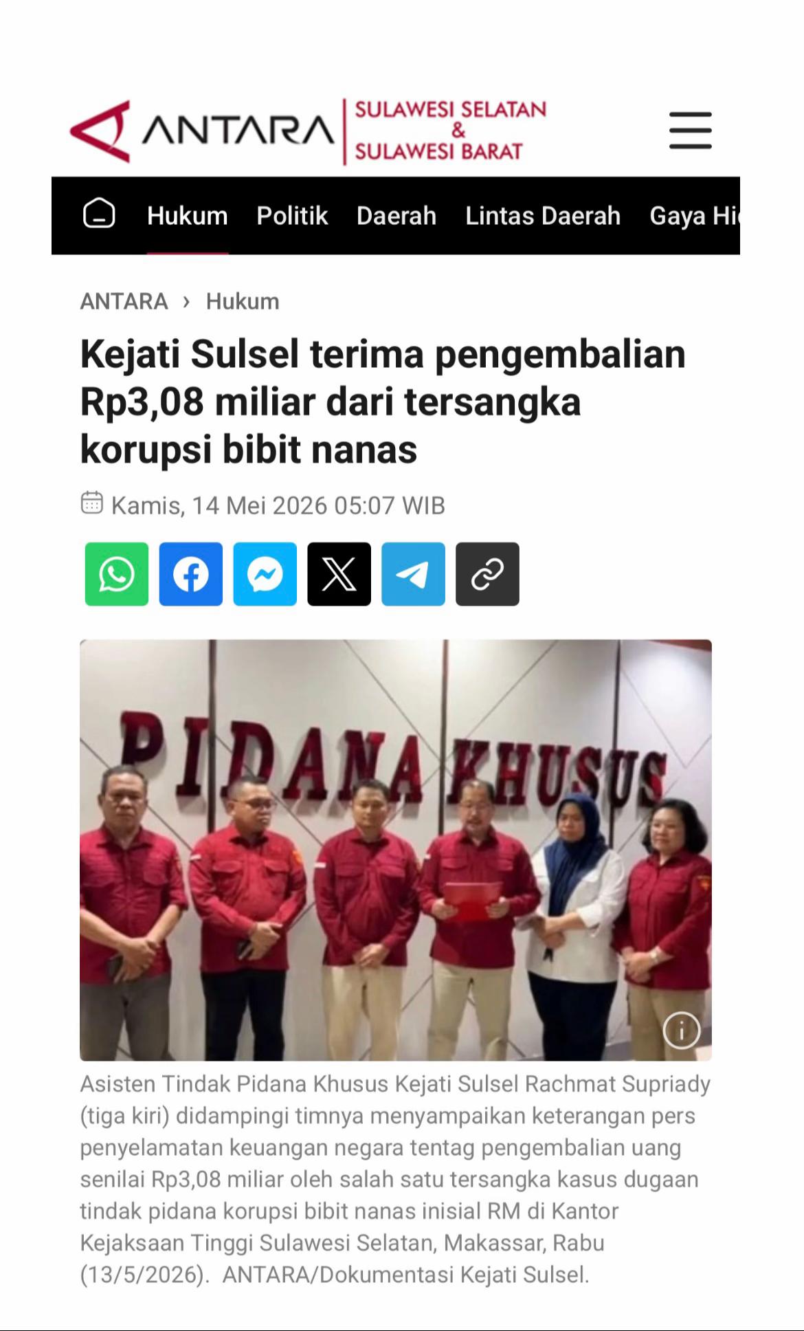 @AntaraSulsel