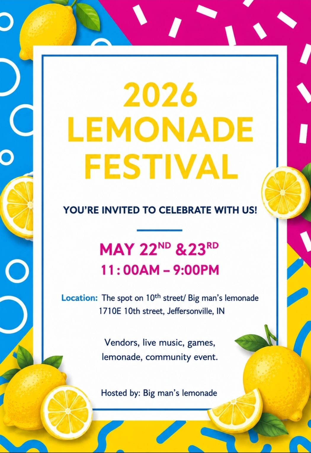 @bigmans lemonade