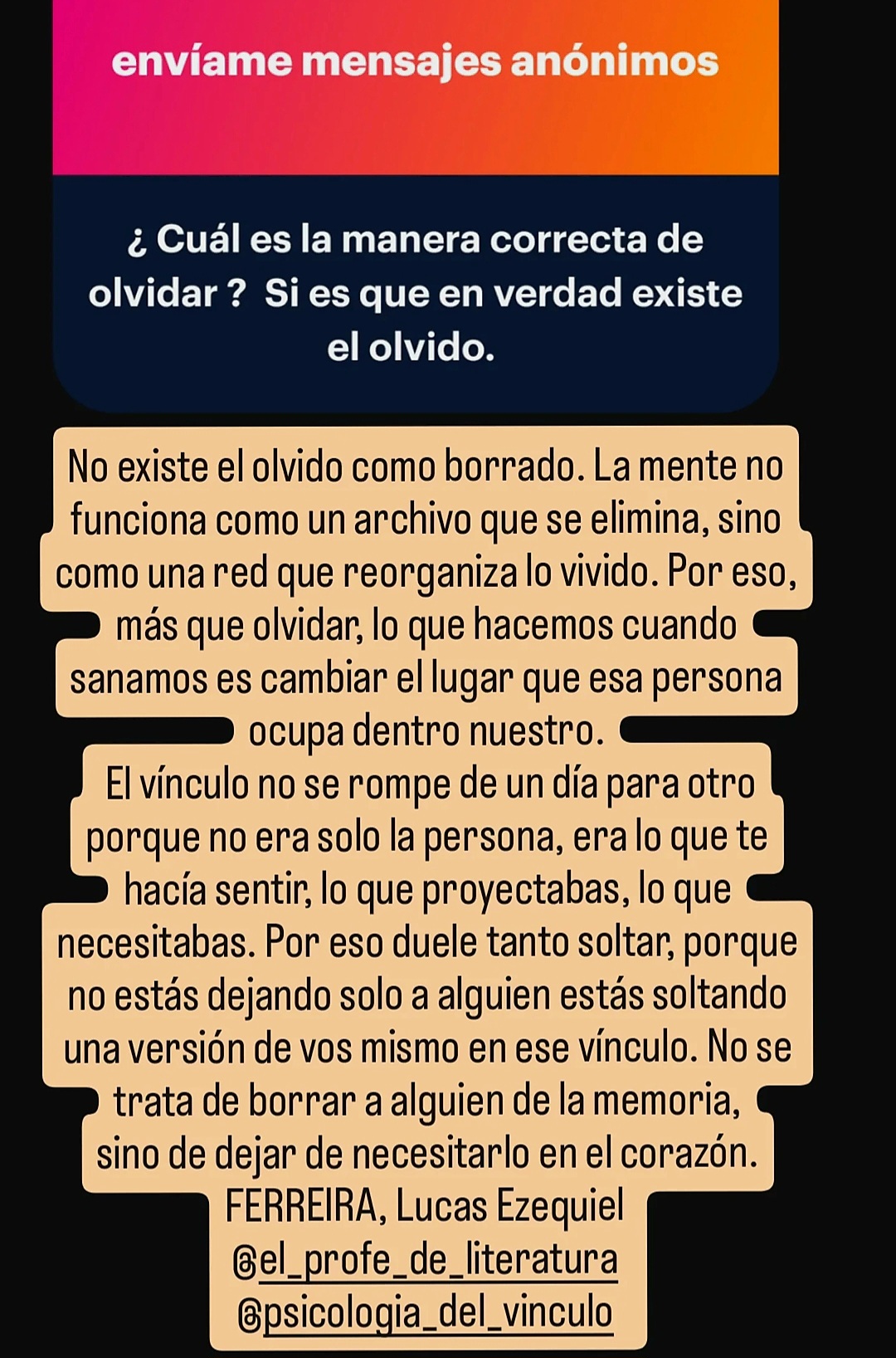 @Psicología del Vínculo