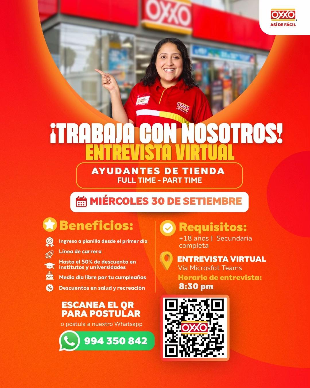@Trabaja en OXXO Perú