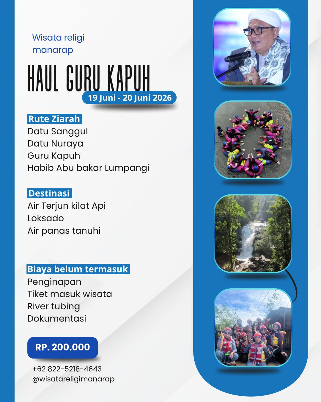 @wisata religi manarap