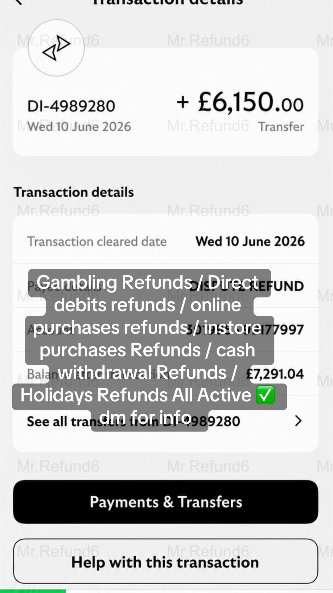 @MR Refund