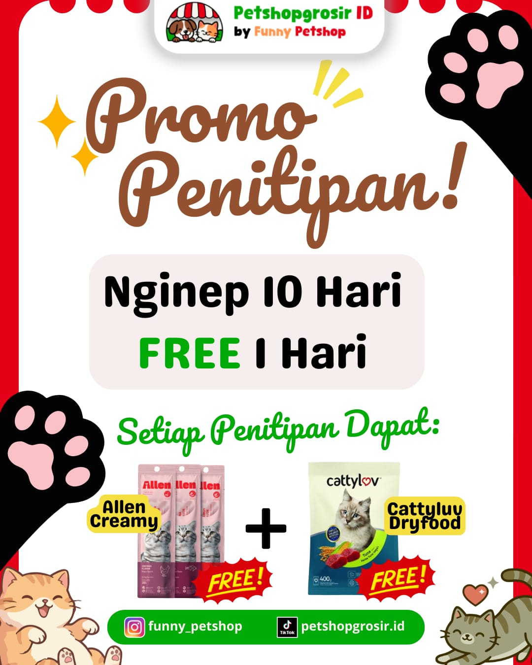@Petshopgrosir ID-Funny Petshop