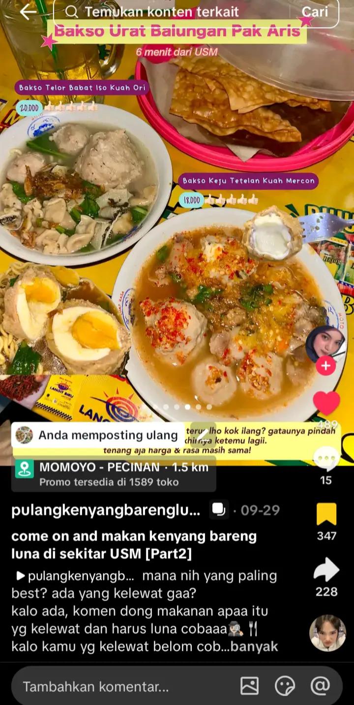 @BAKSO & MIE BALUNGAN PAK ARIS