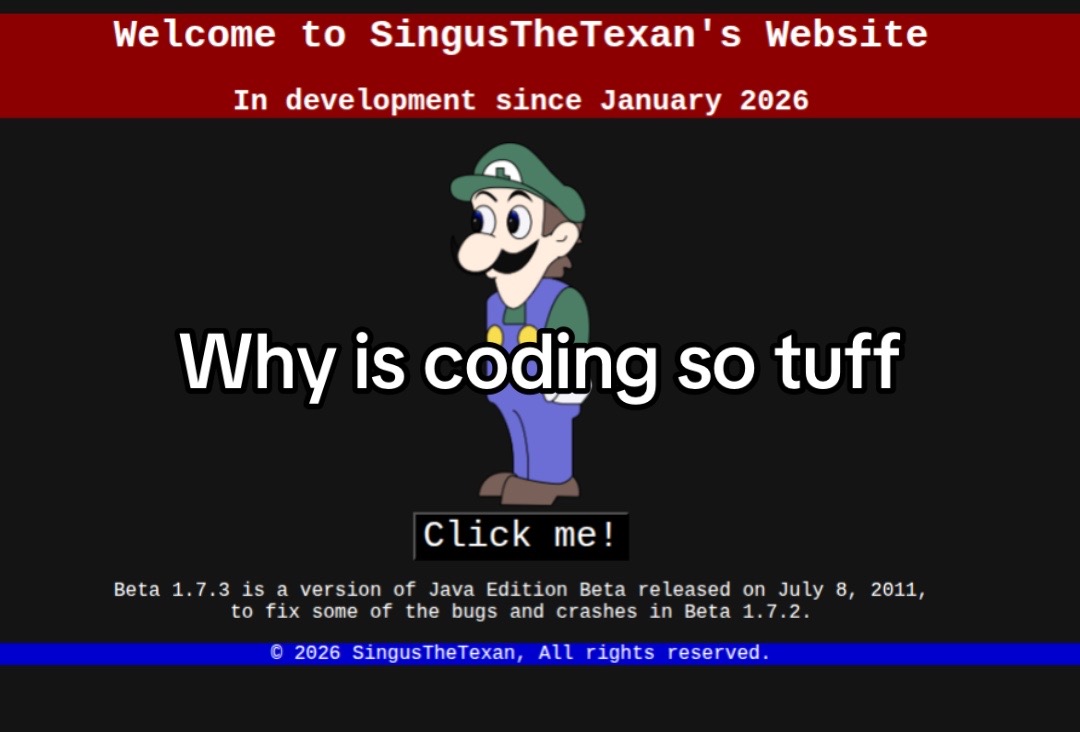 @SingusTheTexan