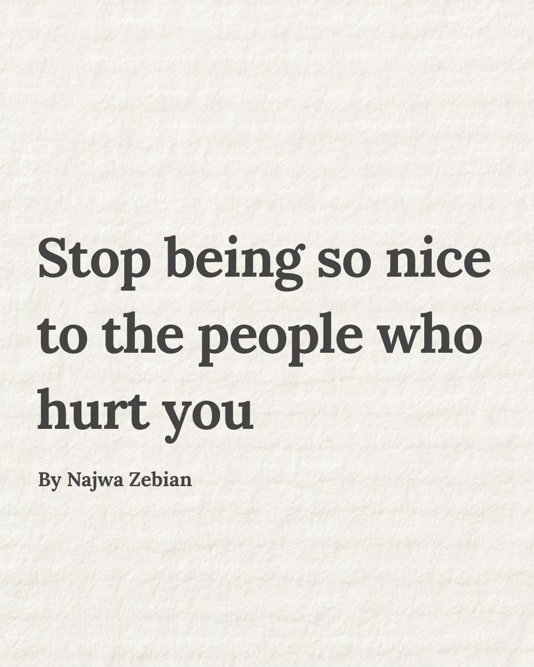 @Najwa Zebian