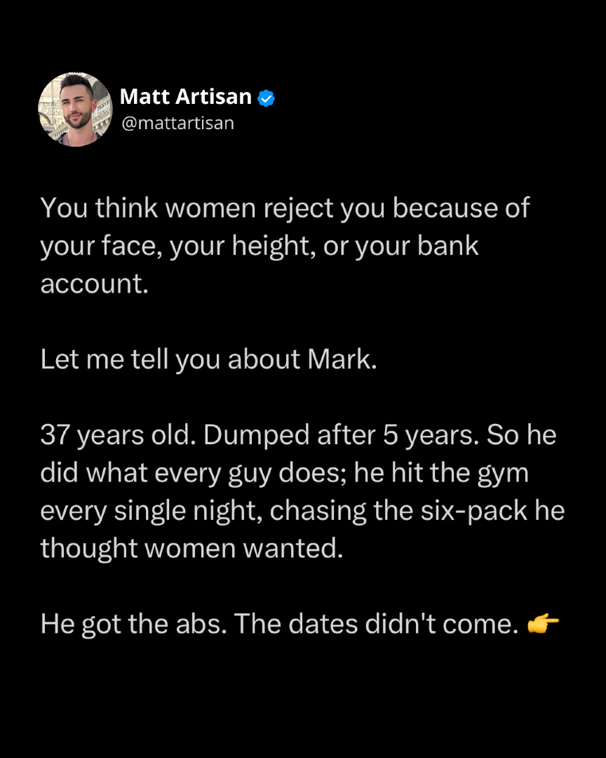 @Matt Artisan #1 Dating Coach