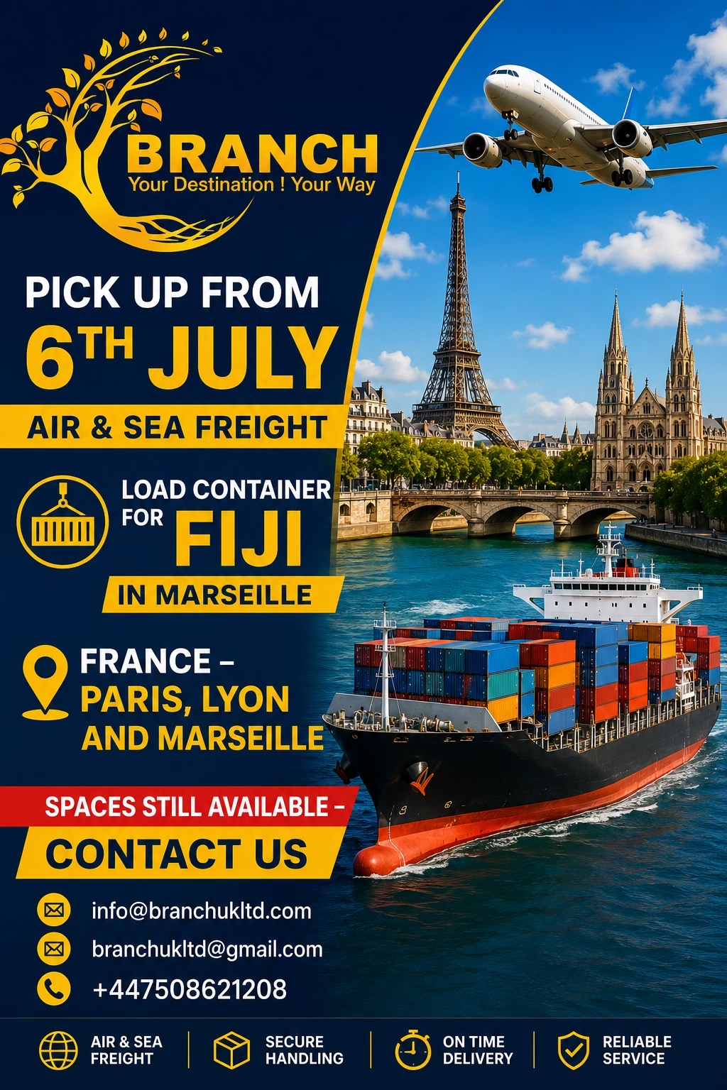 @BranchUK Air & Sea Freight