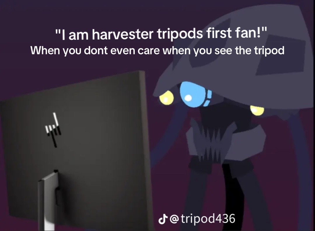 @🦴~haverster tripod 1st fan~🐶