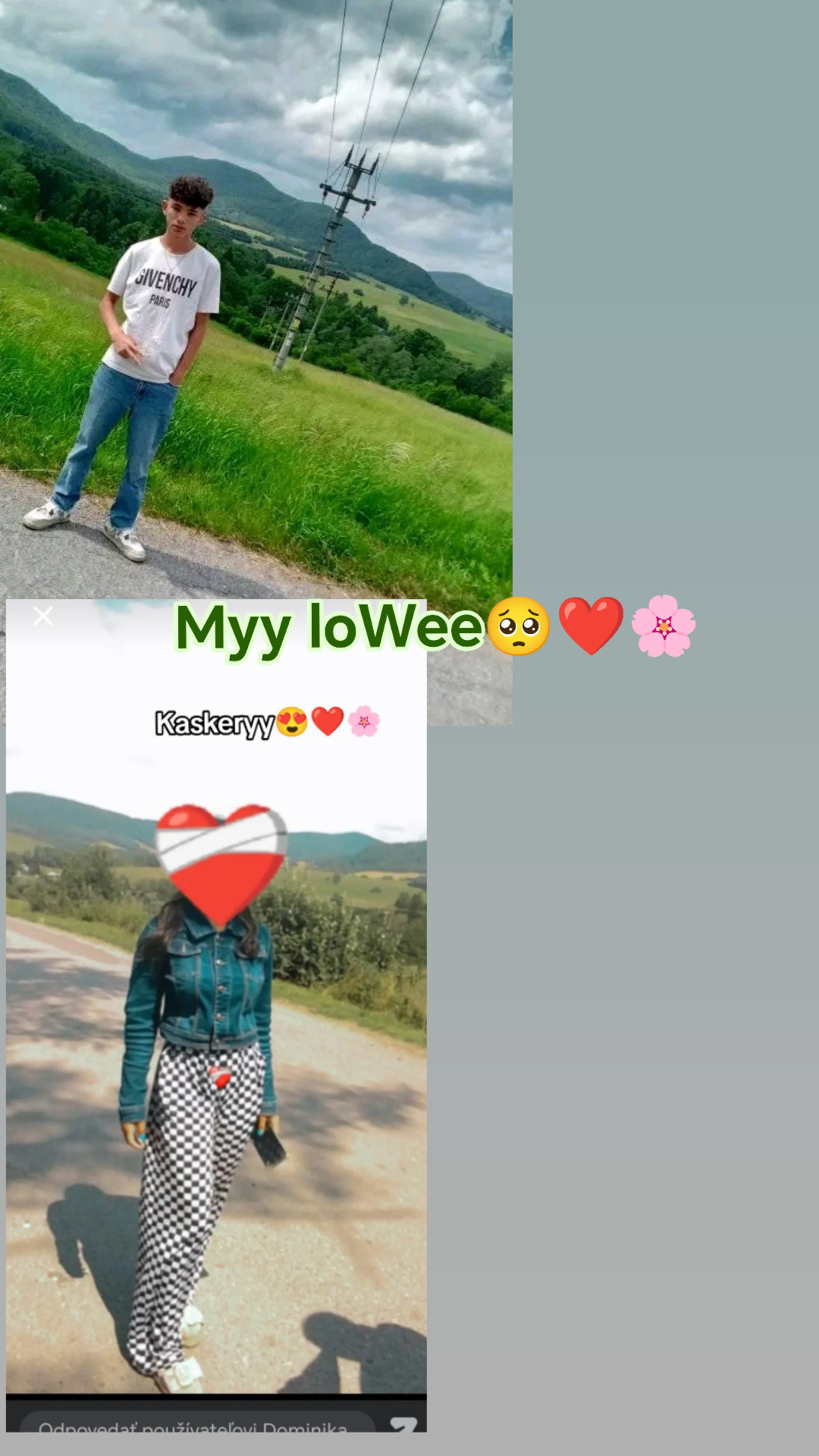 @Ľudmila len tvoja💓🤍🤍