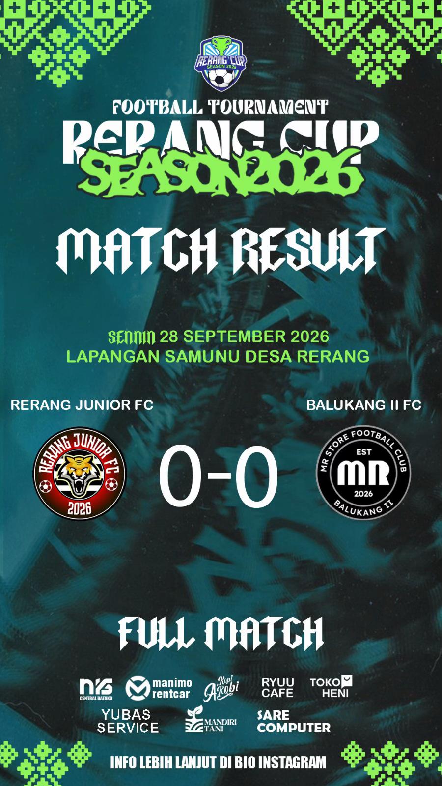@RERANG CUP 1