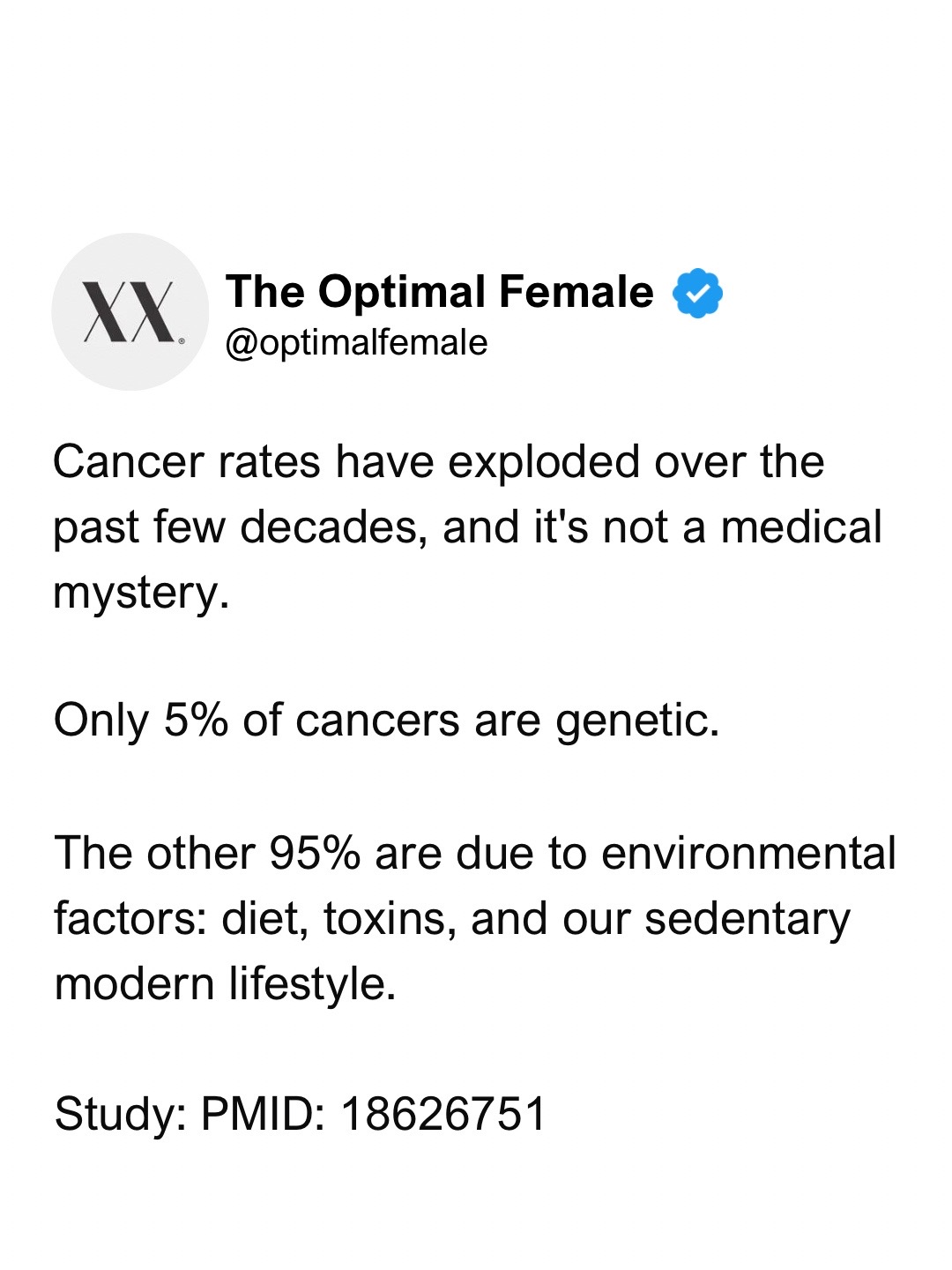 @The Optimal Female